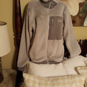 Mountain Hardwear Jacket Lightest Gray And Dark Gray XL